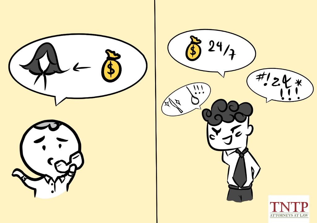 Bị khủng bố, quấy rối để đòi nợ. Lúc này nên làm gì?