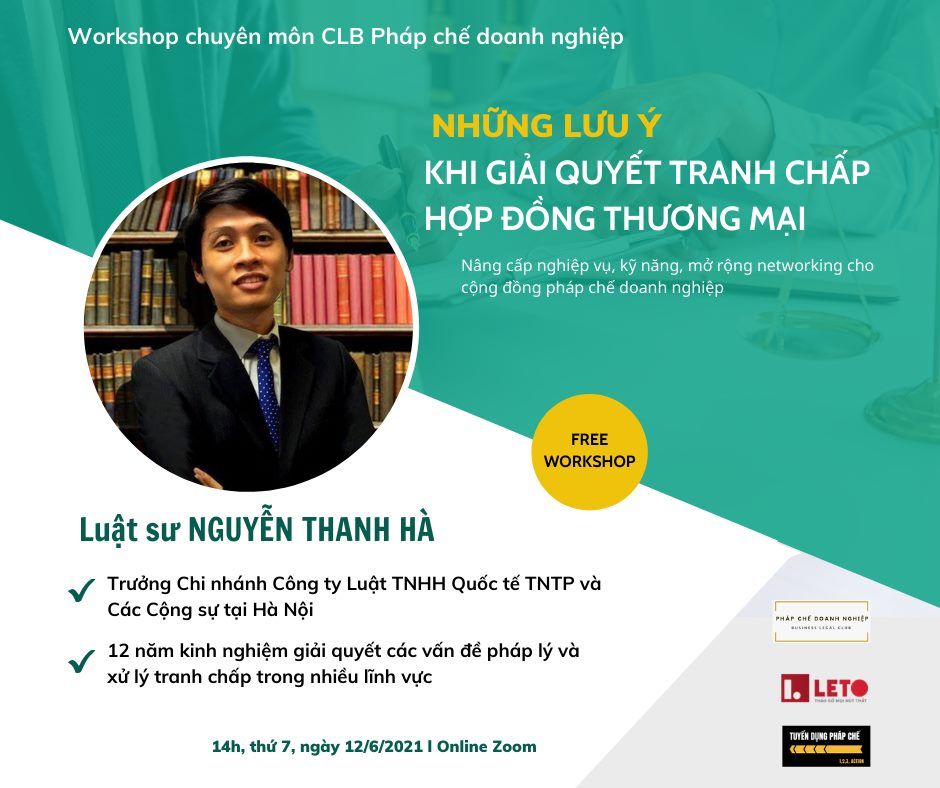 luật sư nguyễn thanh hà tư vấn giải quyết tranh chấp