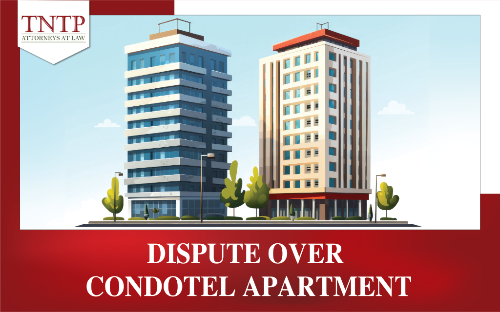Disputes over condotel apartments