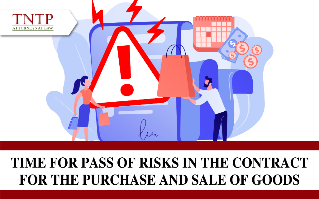 risks in the contractsfor the purchase and sale