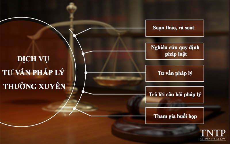 Dịch vụ tư vấn pháp lý thường xuyên