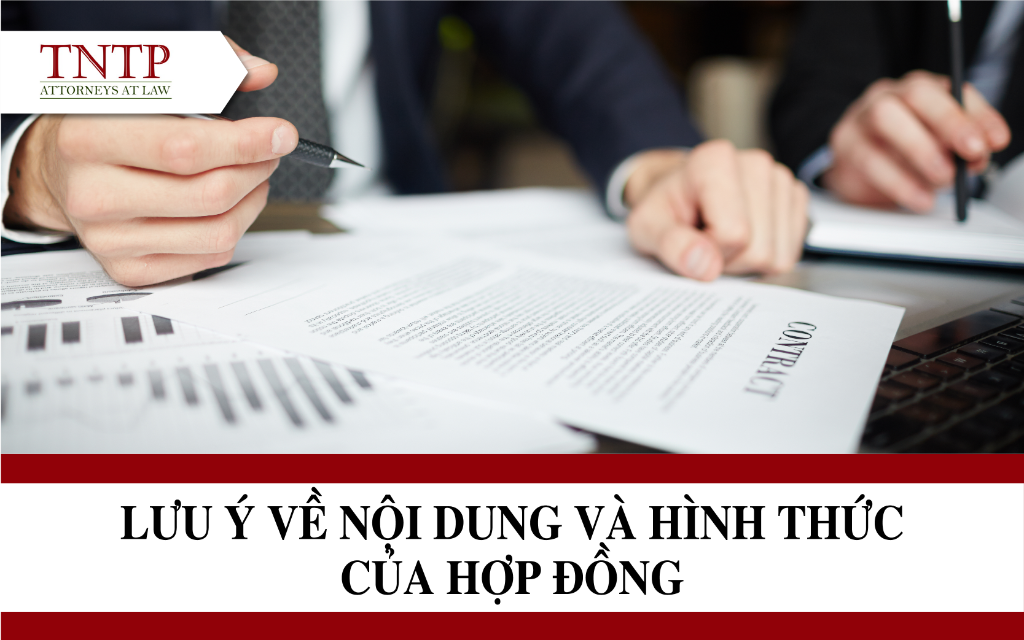 Nội dung và hình thức của hợp đồng