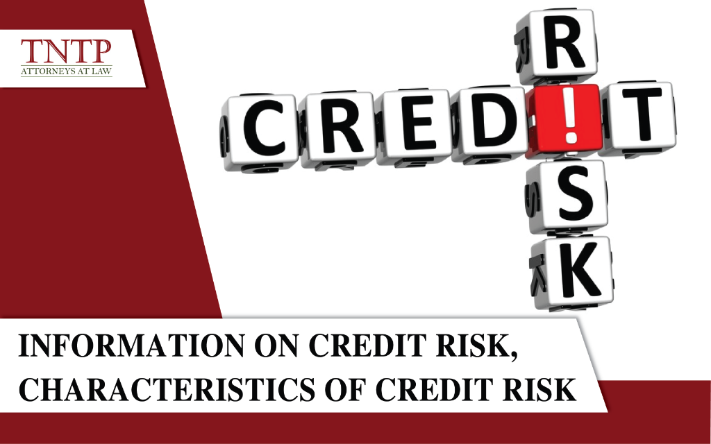Information on credit risk, characteristics of credit risk