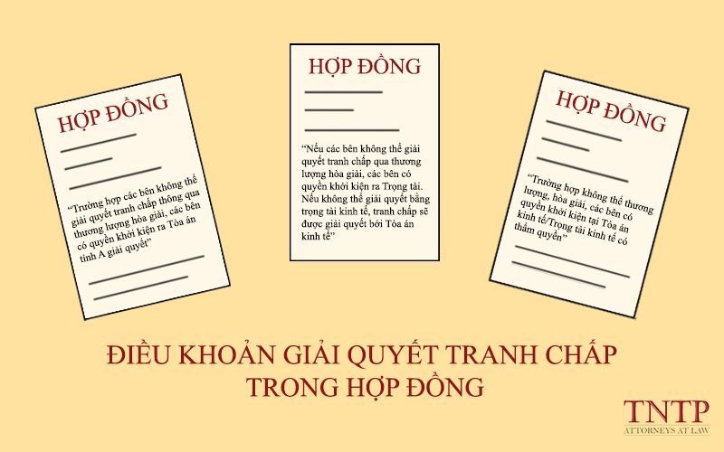 Điều khoản Giải quyết tranh chấp trong Hợp đồng