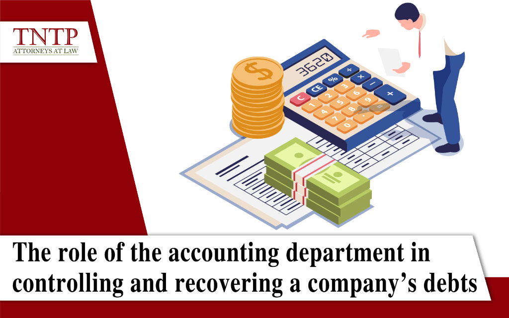 The role of the accounting department in controlling and recovering a company's debts-01