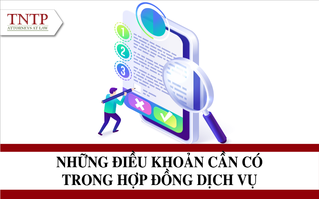 Những điều khoản cần có trong hợp đồng dịch vụ