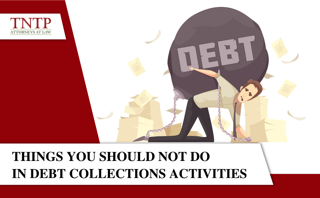 Thing you should not do in the collectin debt