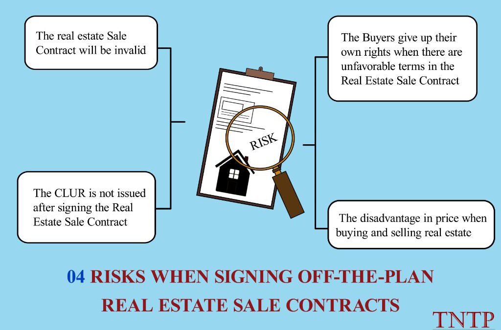 04 risks when signing off-the-plan real estate sale contract