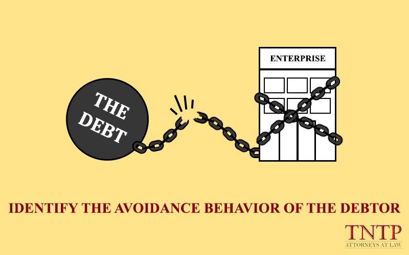 Identify the avoidance behavior of the debtor