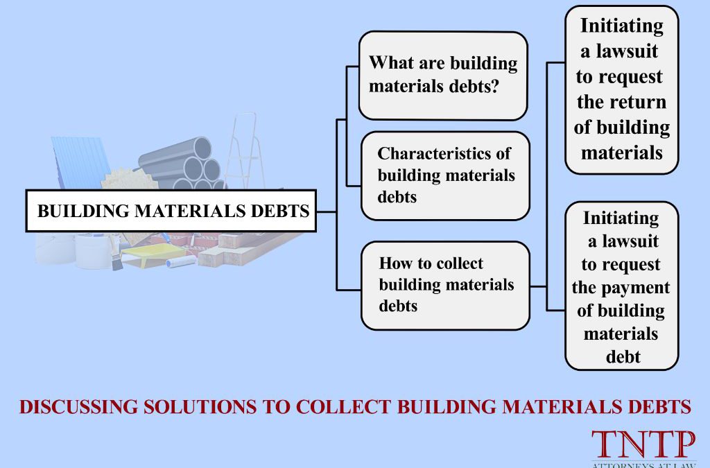 Discussing solutions to collect building materials debts