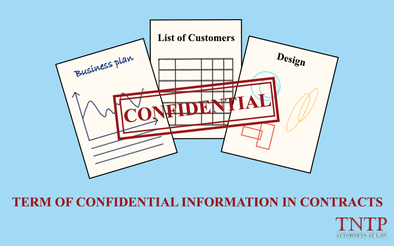 Term of Confidential Information in Contracts