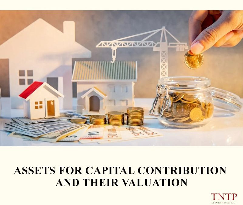 Assets for capital contribution and their valuation