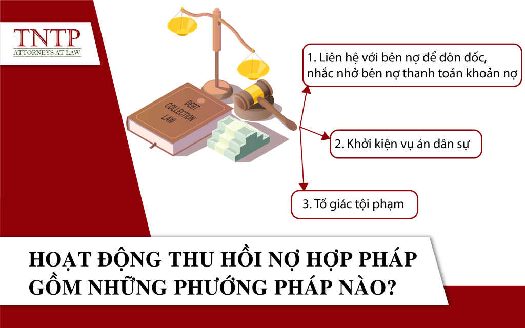 Hoạt động thu hồi nợ hợp pháp gồm những phương pháp nào?