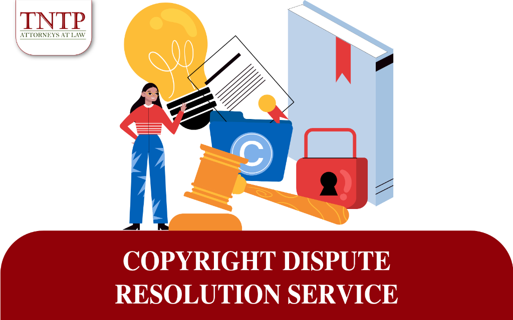 Copyright dispute resolution service