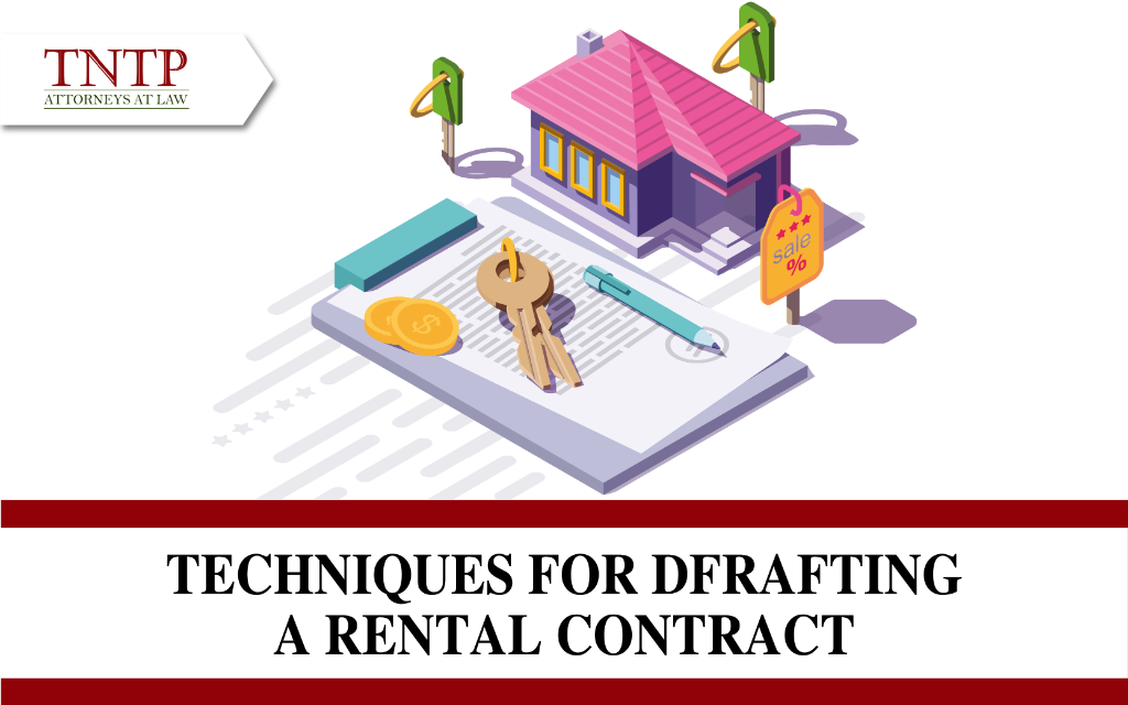 Techniques for drafting a rental contract