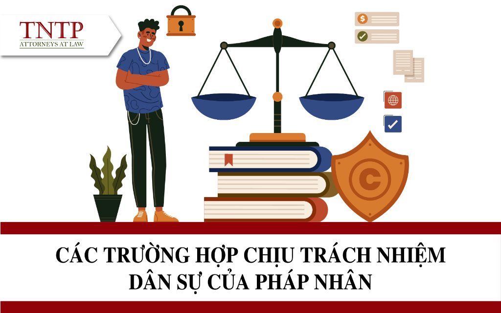 Các trường hợp chịu trách nhiệm dân sự của pháp nhân