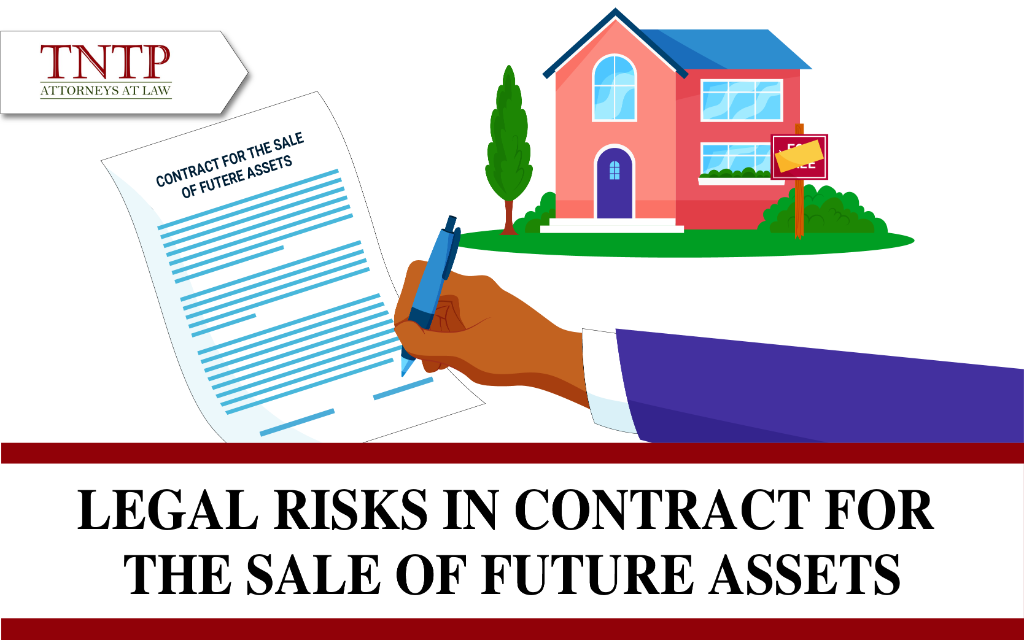 Legal risks in contracts for the sale of future assets