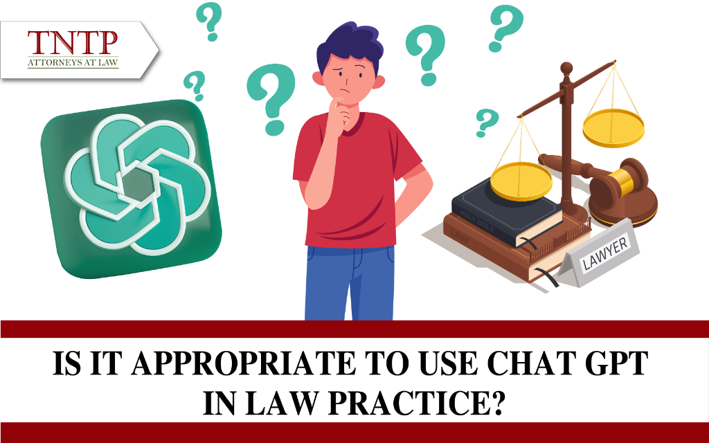 Is it appropriate to use ChatGPT in law practice?