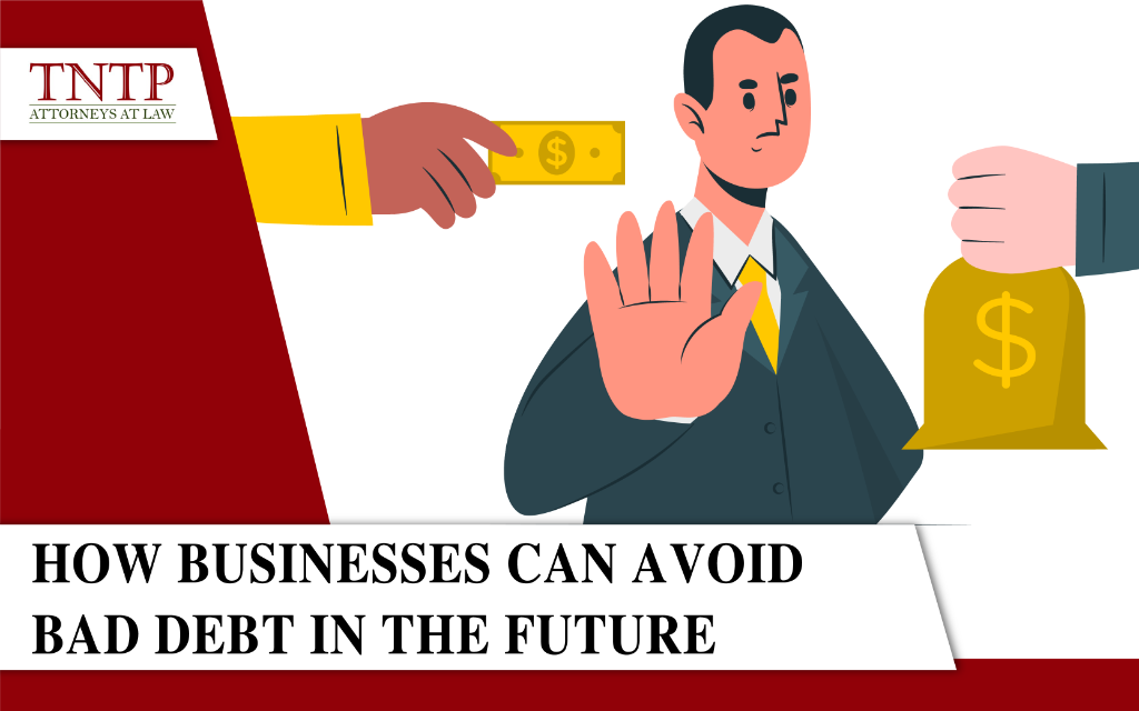 How businesses can avoid bad debt in the future