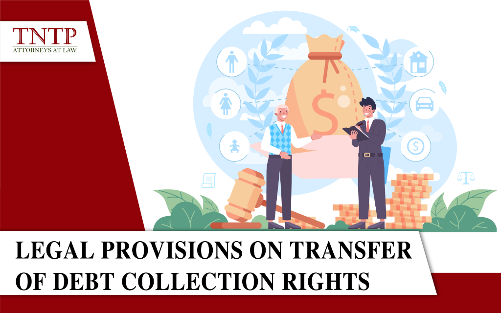 Legal provisions on transfer of debt collection rights