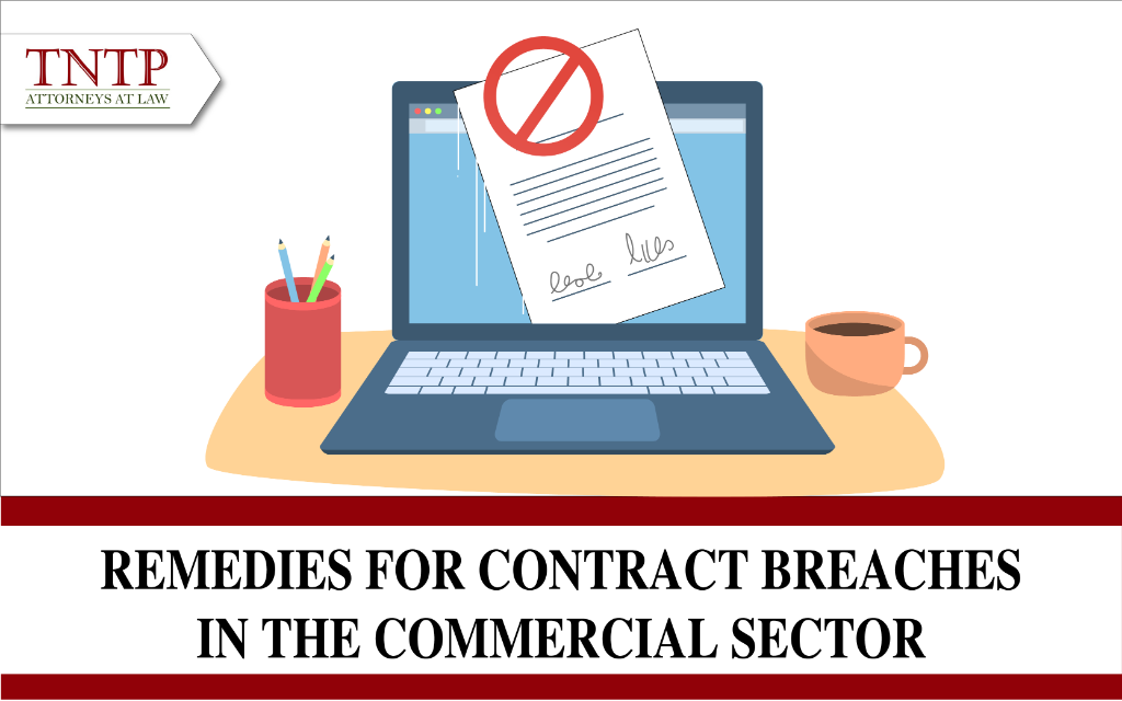 Remedies for contract breaches in the commercial sector