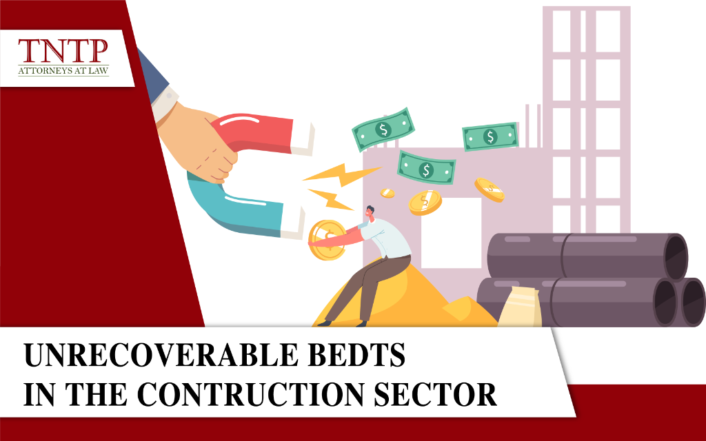 Unrecoverable debts in the construction sector