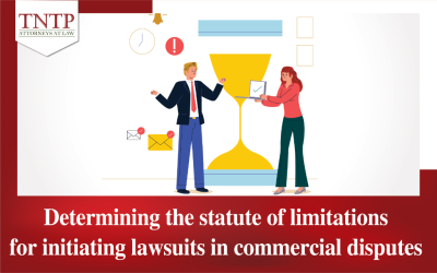 Determining the statute of limitations for initiating lawsuits in commercial disputes