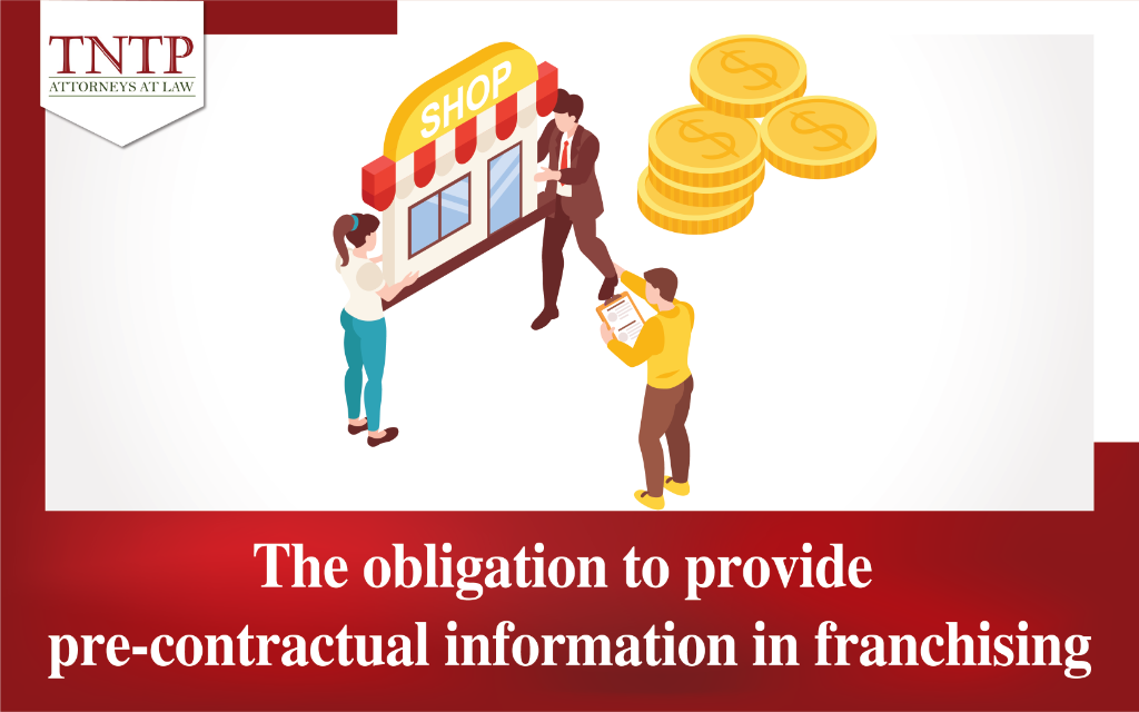 The obligation to provide pre-contractual information in franchising