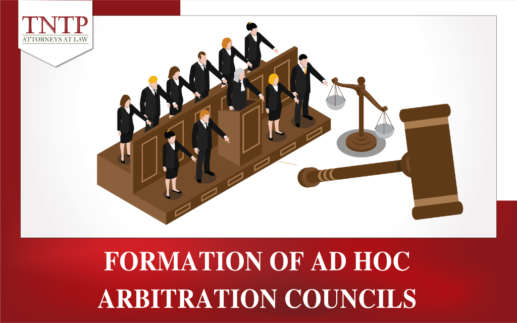 Formation of ad hoc arbitration councils