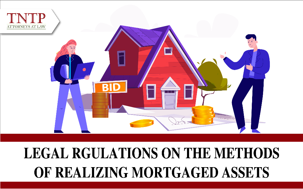 Legal regulations on the methods of realizing mortgaged assets