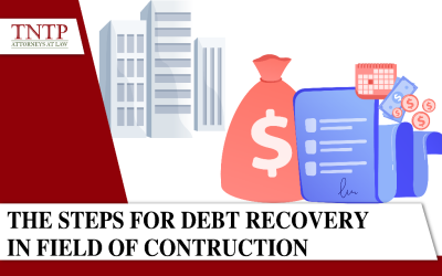 The steps for debt recovery in the field of construction