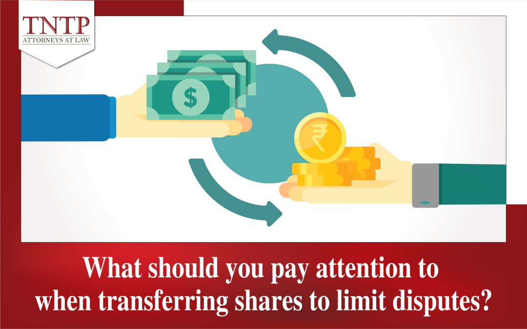 What should you pay attention to when transferring shares to limit disputes?