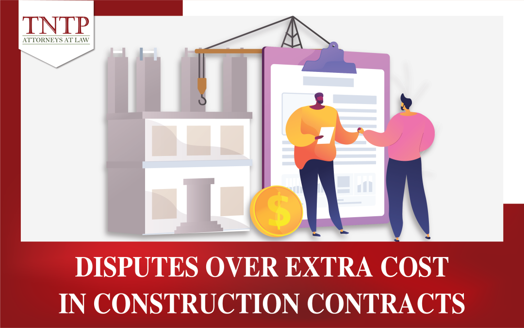 Disputes over costs incurred outside of construction contracts