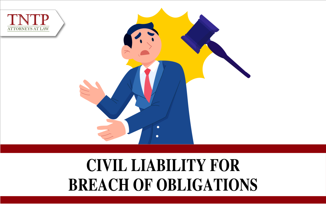 Civil liability for breach of obligation