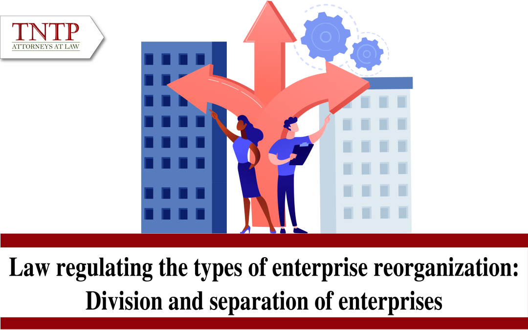 Law regulating the types of enterprise reorganization