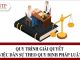 Quy trình giải quyết việc dân sự theo quy định pháp luật