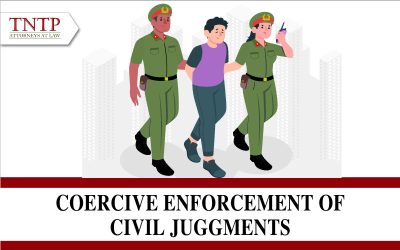Coercive enforcement of civil judgments