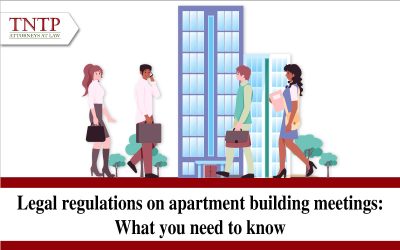 Legal regulations on apartment building meetings: What you need to know
