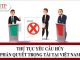 Thủ tục yêu cầu hủy phán quyết trọng tài tại Việt Nam
