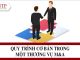 Quy trình cơ bản trong một thương vụ M&A